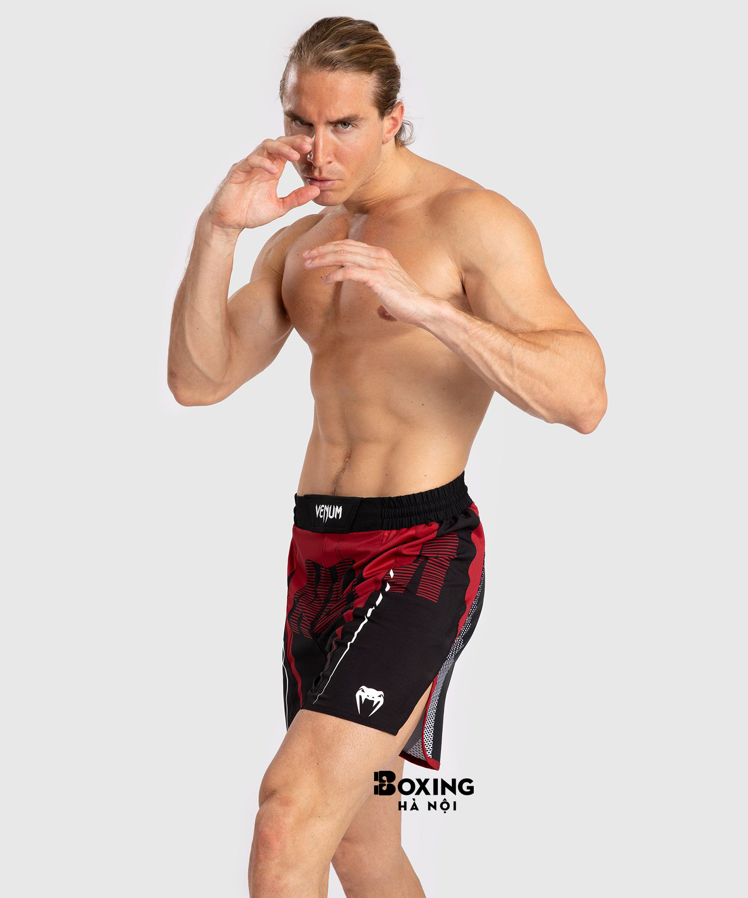 QUẦN BOXING VENUM ADRENALINE - ĐEN / ĐỎ